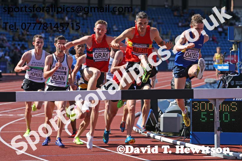Mens 3000 metres steeplechase, World Championship Team Trials, Alexander Stadium, Birmingham